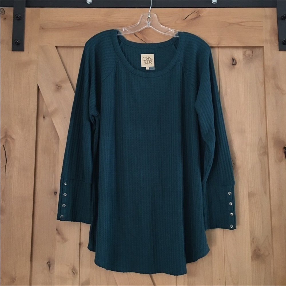Chaser Long Sleeve Tunic Top Size 3X